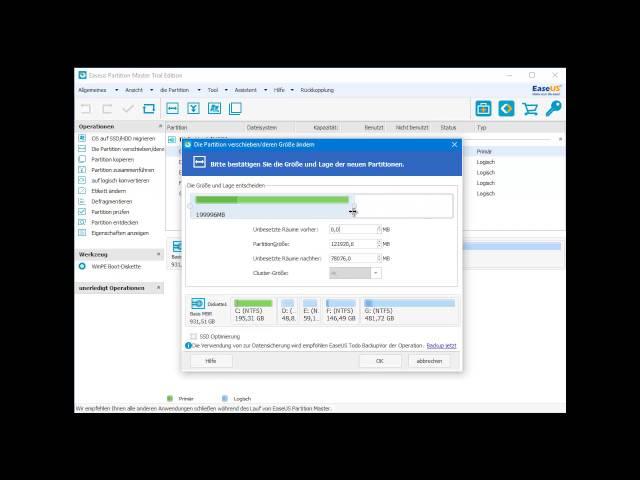 EaseUS Partition Master Free Deutsche Anleitung 2016