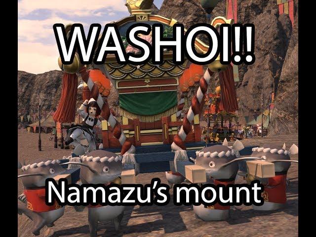 FFXIV - Namazu's mount (Reputation quest)