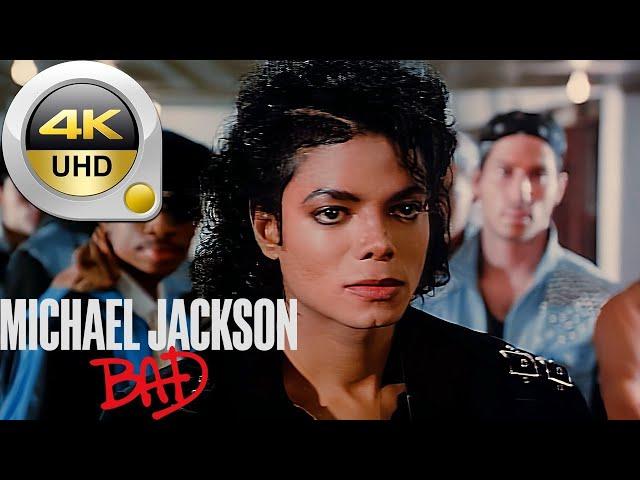 Michael Jackson - Bad | Restored Official Music Video - Remastered and Upscaled