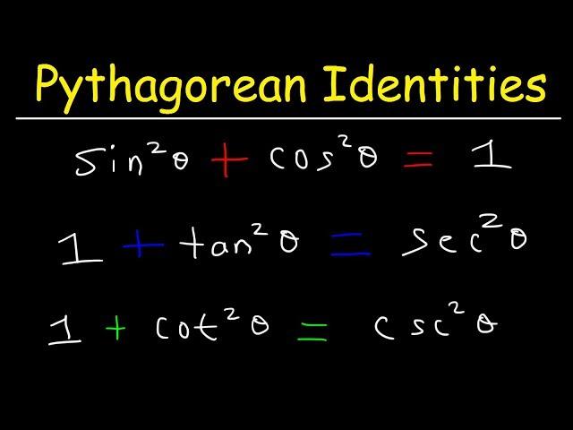 Pythagorean Identities - Examples & Practice Problems, Trigonometry