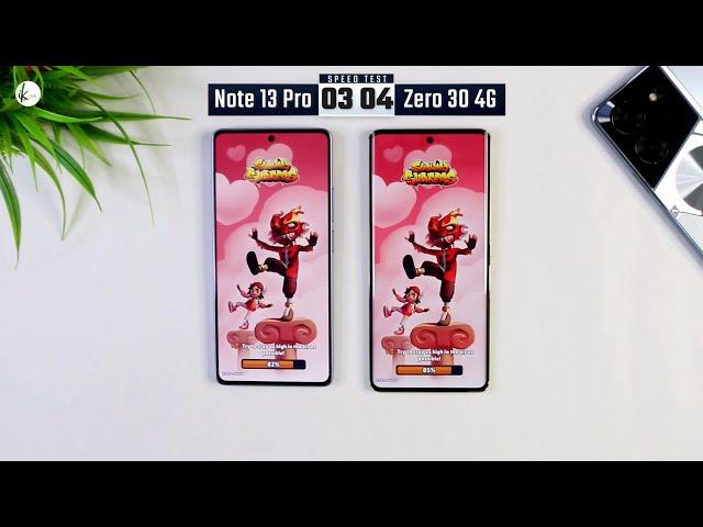 Redmi Note 13 Pro Vs Infinix Zero 30 4G Speed Test