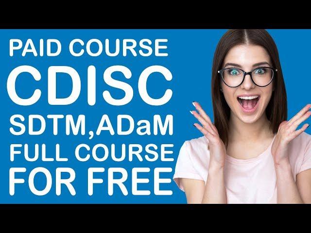 Clinical SAS Programming Tutorial For BeginnersCDISC SDTM ADaM Training Full Course