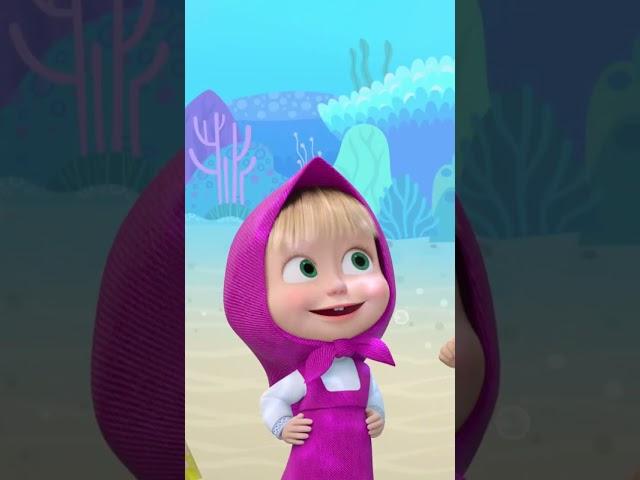 Hello, Baby Shark!  #BabyShark #MashaAndTheBear #Shorts #cartoonforkids #kids