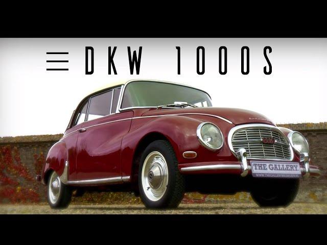 AUTO UNION 1000 s 1000s DKW 1959 - Modest test drive - Two stroke engine sound | SCC TV