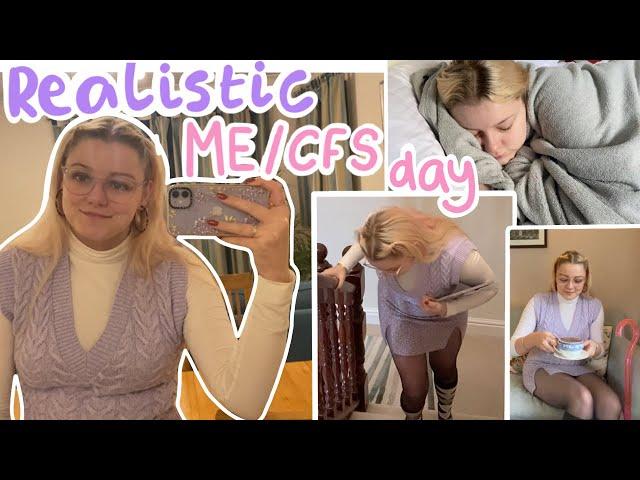 Day in my Life - Chronic illness Vlog. Realistic day with ME/CFS including daytime nap and café trip