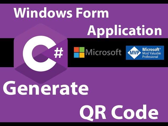 Generate QR Code in Windows Form Application Using C# | C#