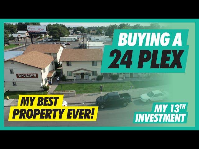 My BEST Investment EVER | 24 Unit Apartment Complex | Real Estate Investing