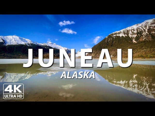 SCENIC DRIVE around JUNEAU, ALASKA – 4K (Ultra HD) Driving Tour