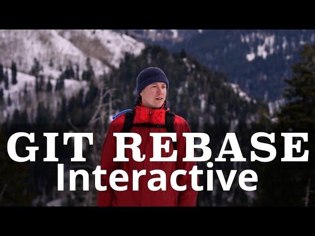 Git: how cleanup commit history using interactive rebase