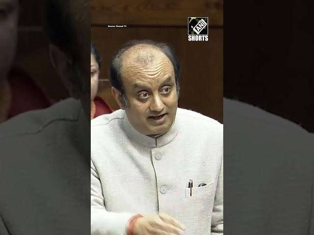 BJP’s Sudhanshu Trivedi recites Congress' old slogan in Rajya Sabha to take jibe at Rahul Gandhi