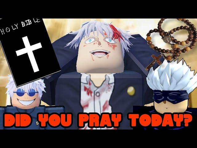 Did You Pray Today? Don't Drop Anything Around Gojo in Roblox (Best Stream Moments)