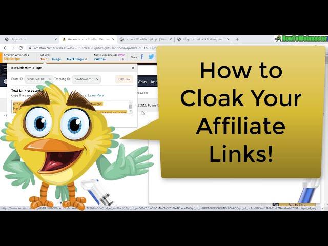 How to Cloak Affiliate Links [Mask/ Hide & Track] - Free Wordpress Affiliate Link Cloaking Plugin