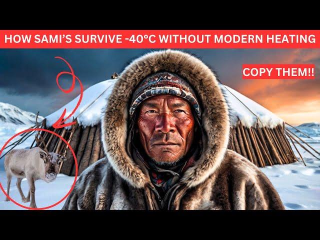 How Sami Survive Arctic Winters Without Modern Heating | COPY THEM #sami #survivor