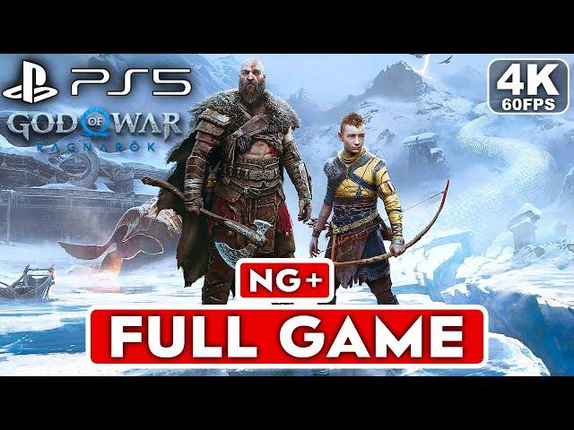 GOD OF WAR RAGNAROK Gameplay Walkthrough FULL GAME [4K 60FPS PS5] - No Commentary