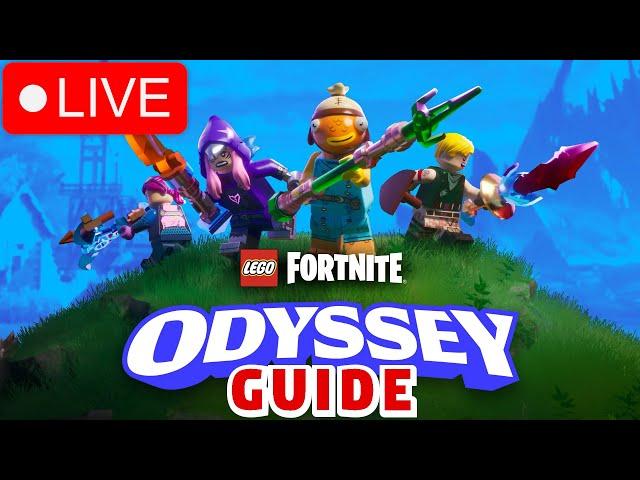 Let's Play LEGO Fortnite Odyssey - A Beginners Guide - Chill Stream