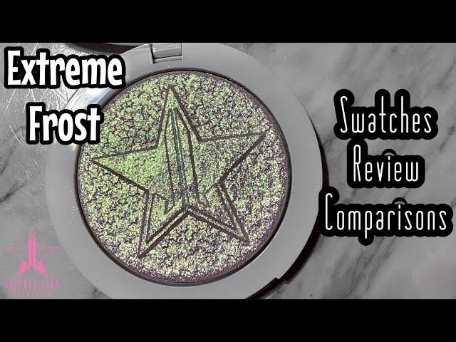 Jeffree Star EXTREME FROST | Swatches & Review | Sour Ice Extreme Frost