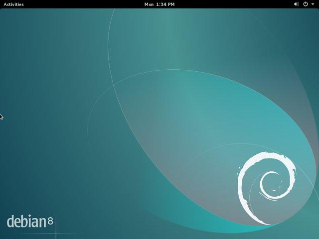 Install Debian 8 amd64. GNOME Desktop.