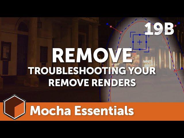 19b Simple Troubleshooting with the Remove Module [Mocha Essentials]