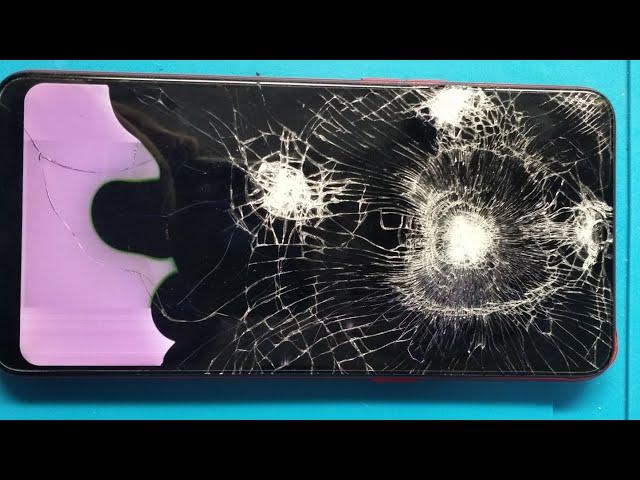 Oppo A3s Lcd Replacement /  Restoration Destroyed Phone..