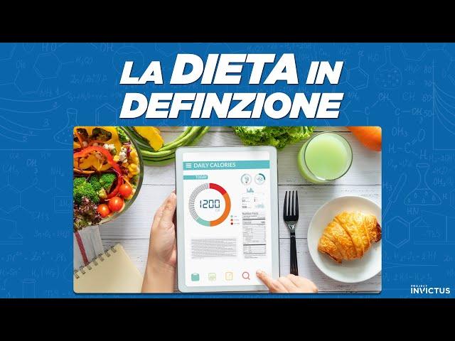 DIETA DEFINIZIONE per una miglior ricomposizione corporea