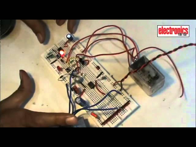 Sensor Based Door Lock Circuit: Electronics For You DIY Project