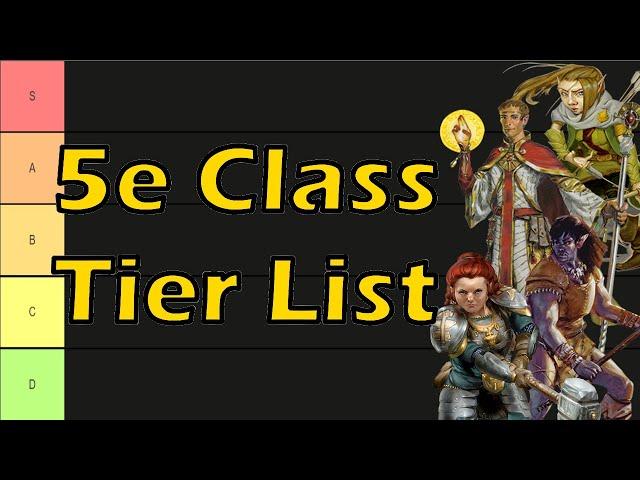 5e Class Tier List