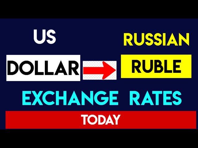 1 Us Dollar to Russian Ruble Foreign Currency Exchange Rates Today 24 September 2024