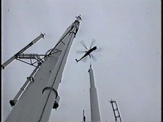 Addition to the West Antenna Tower. Sears Building, Chicago, Illinois. Sunday, June 4th 2000