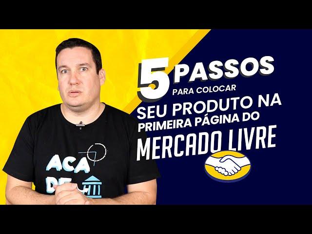 COMO COLOCAR SEU ANÚNCIO NA PRIMEIRA PÁGINA DO MERCADO LIVRE!