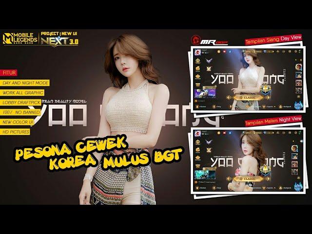 Background ML Korean Beauty Model Yoo Gyeong New UI