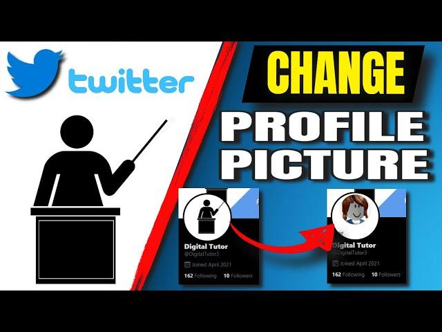 How To Change Twitter Profile Picture Pc