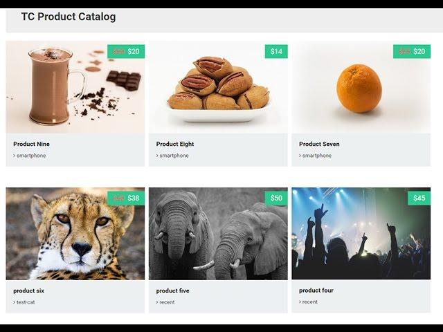 WordPress Product Catalog Plugin - TC Product Catalog | Best WordPress Plugins