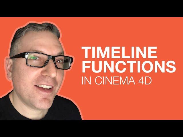 Use Timeline Functions in Cinema 4D.