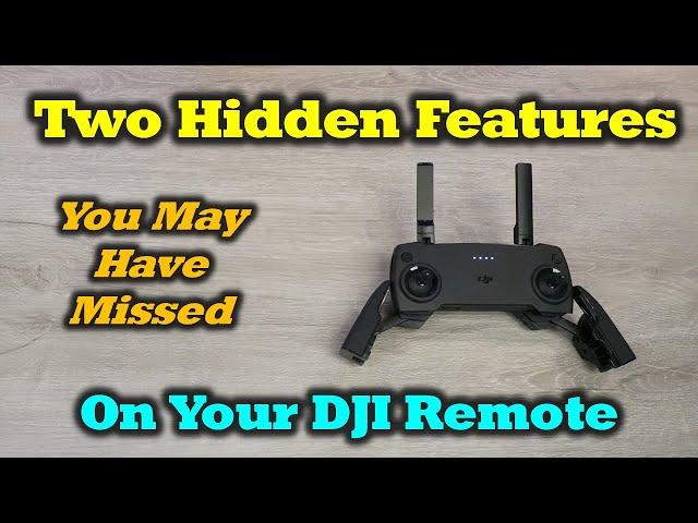 Two Hidden DJI Controller Features You May Have Missed