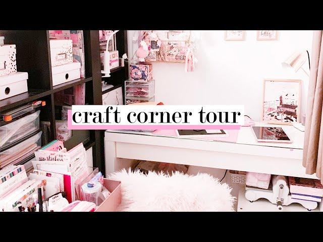 Craft Corner / Room Tour March 2020