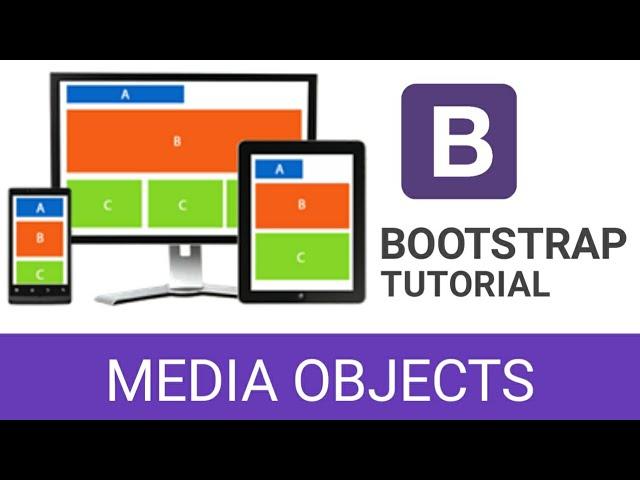 37 Bootstrap 4 Media Objects in Hindi | Bootstrap Tutorial in Hindi