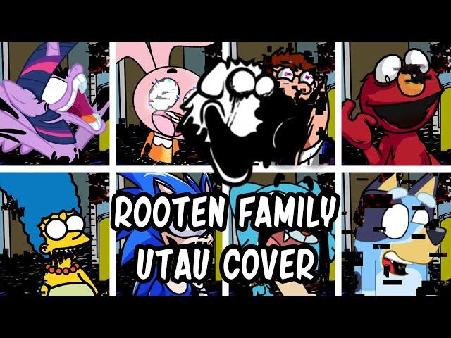 Rooten Family but Every Turn a Different Character Sings it (FNF Rooten Family) - [UTAU Cover]