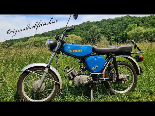 Originallackfetischist - Simson S50N Olympiablau Baujahr 1978