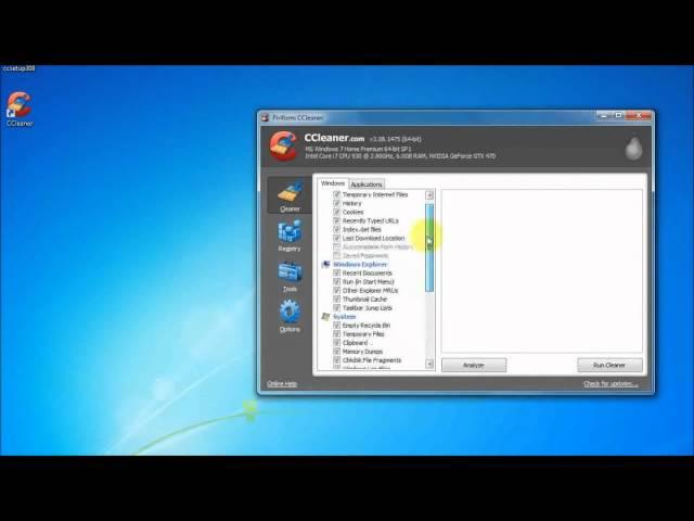 How to use CCleaner - PCRepairAnywhere.com