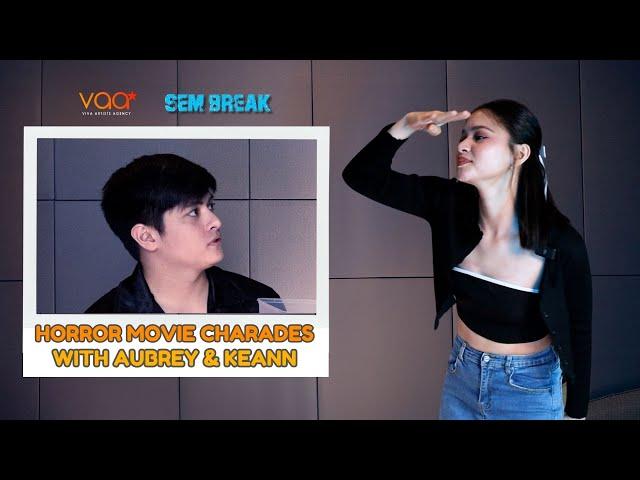 Horror Movie Charades with Aubrey & Keann | VAA