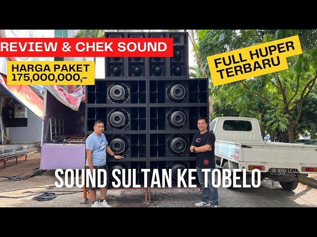 Sound Hajatan daya BAR BAR ke Tobelo dengan Full HUPER TERBARU #soundhajatan