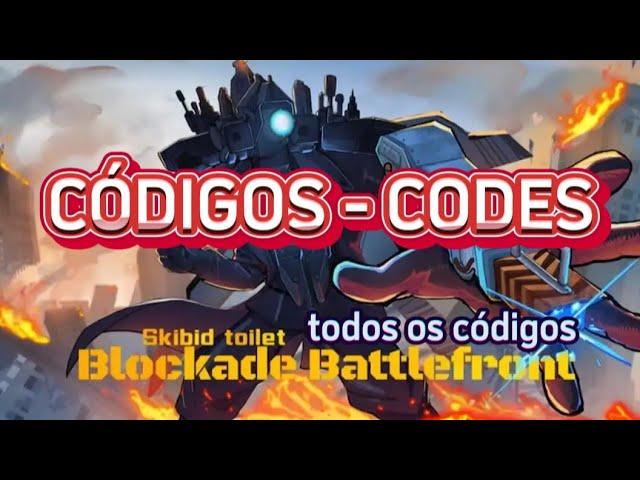 CÓDIGOS ST BLOCKADE BATTLEFRONT | ROBLOX | ST BLOCKADE BATTLEFRONT CODES | GIFT CODES | REDEEM CODES