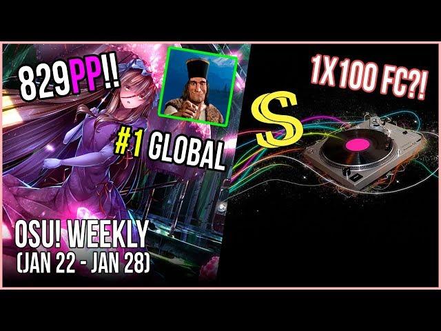 Rafis 829PP RECORD & #1 Global!, Big Black 1x100 FC!, WWW going INSANE! & more! - osu! Weekly #35