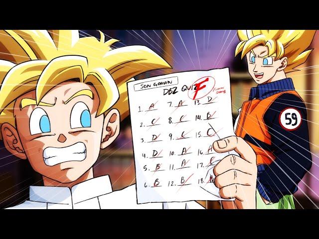 Giving A DBZ Quiz To Someone that Has Never Seen Dragonball....