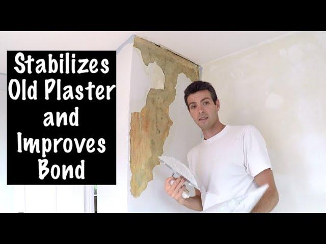 Bonding Quickset Drywall Mud to Old Plaster!