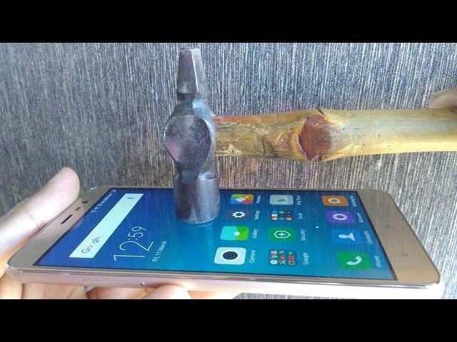 Xiaomi Redmi Note 3 Screen Scratch Proof glass Test