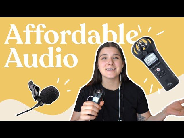 IMPROVE YOUR YOUTUBE AUDIO QUALITY - Comparing Affordable Microphones Sound | Zoom H1n