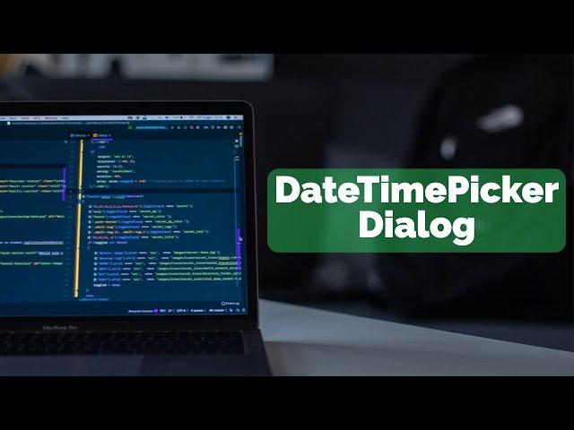 Implement a DateTimePicker Dialog on Android