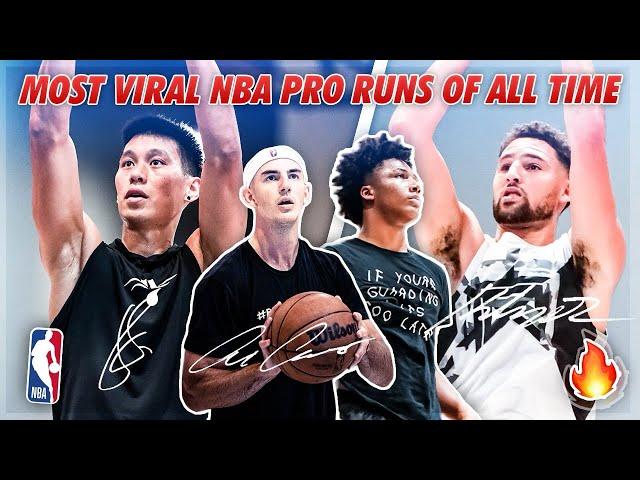 Best NBA Open Pickup Basketball Runs Ever!