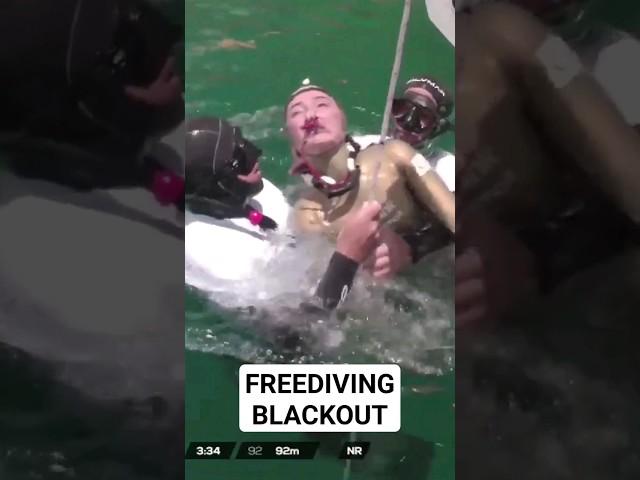 FREEDIVING COMPETITION BLACKOUT